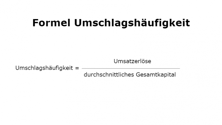 Wie Berechnet Man Die Umschlagshäufigkeit controlling.net